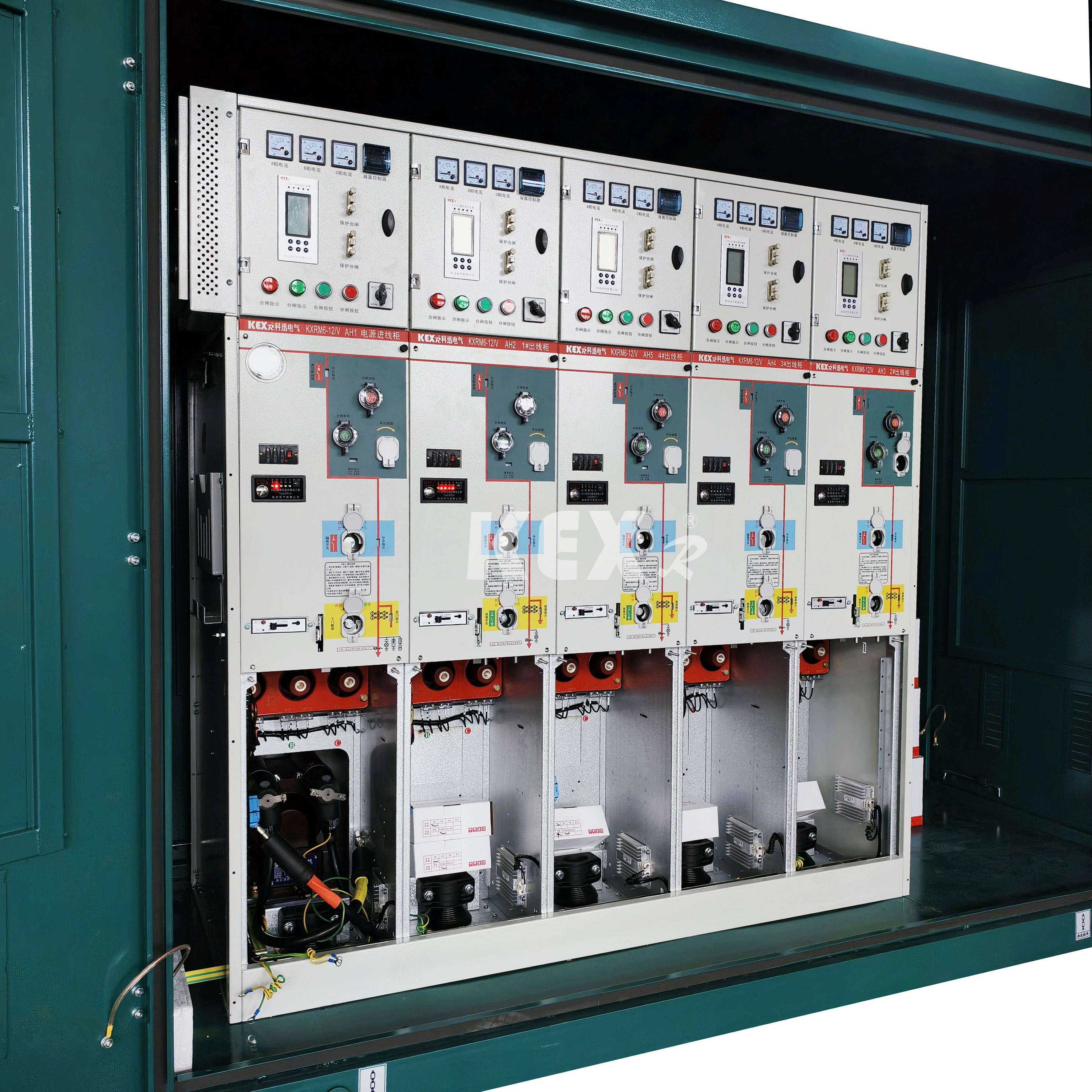 Typer av ringnätsskåp