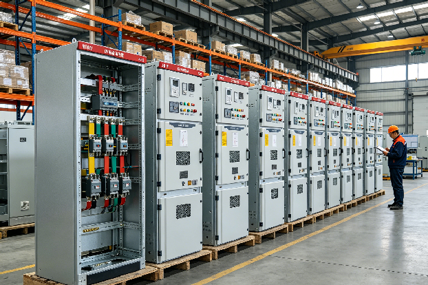 Daglig produktion på Kexun Electric | One-stop-leverantör av HV- och LV-distributionsutrustning under 40,5 kV