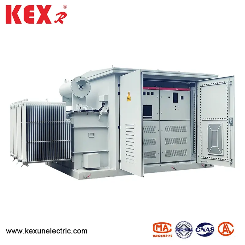 Fotovoltaisk step-up box transformator